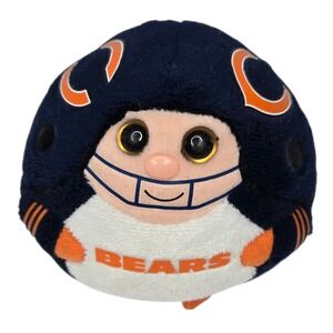 Ty Chicago Bears Football Player Beanie Ballz Plush 5" NFL Sports Fan Game Day